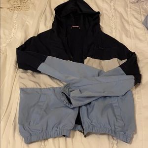 Brandy Melville zip up windbreaker jacket